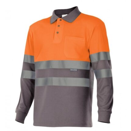 POLO 175 ML AV GRIS-NARANJA